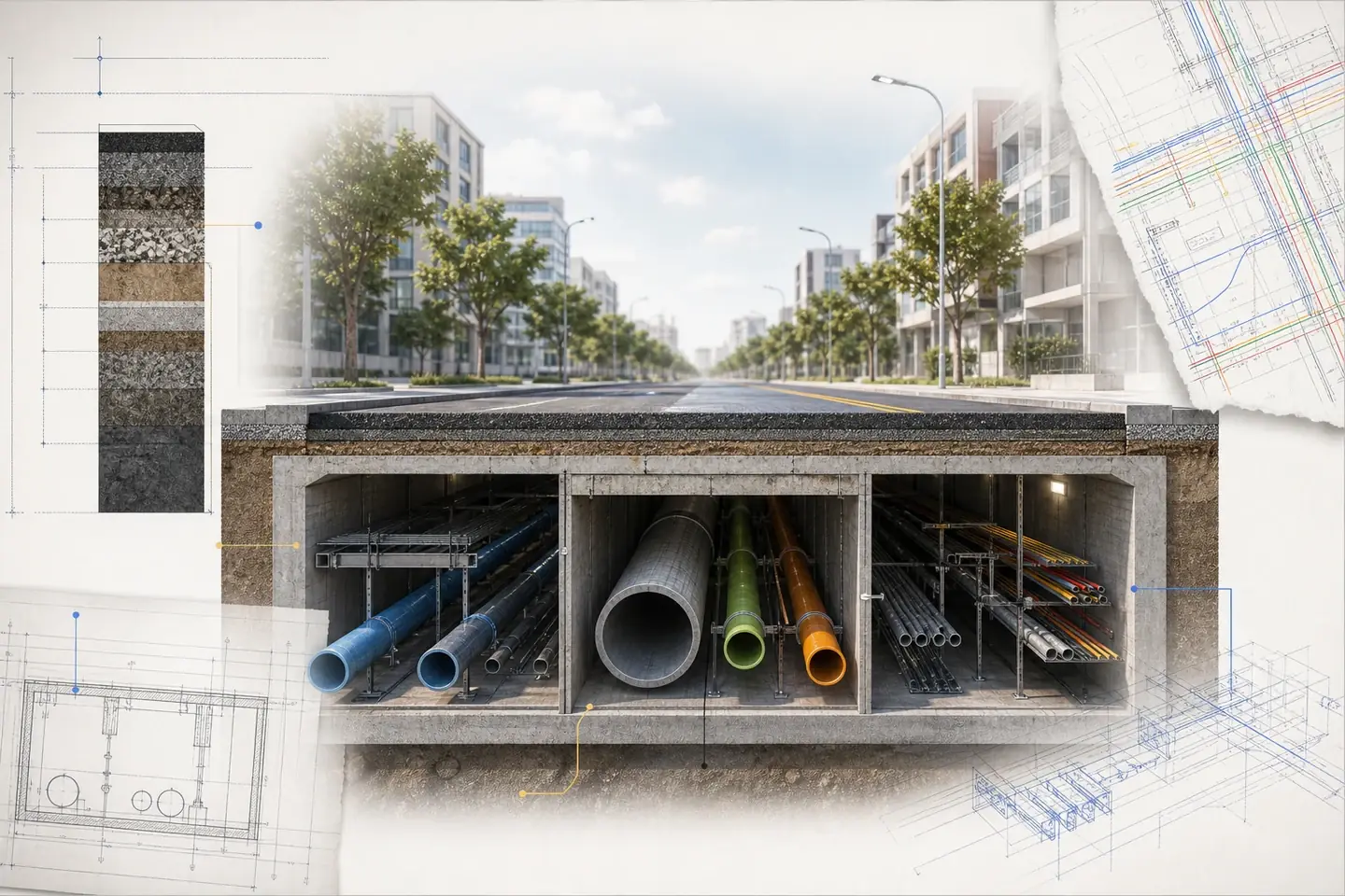 Chuẩn bị dữ liệu công trình ngầm trước khi đưa lên 3D